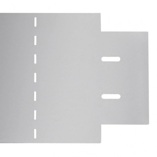 Havekanter 5 stk. galvaniseret stål 100 x 19 cm