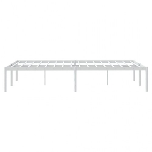 Sengeramme i metal 120 x 200 cm - hvid