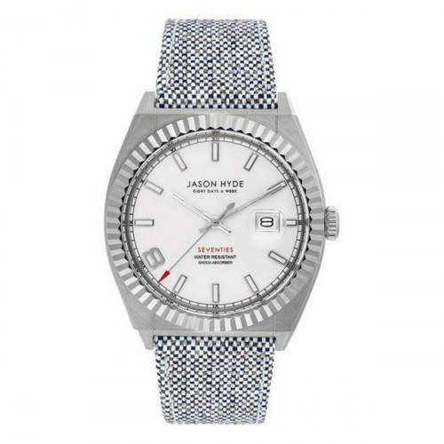 Jason Hyde Herreur JH30000 - Ø 40 mm, hvid skive, tekstilrem