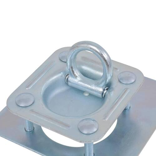 Surringsringe til trailer 6 stk. galvaniseret stål 2000 kg