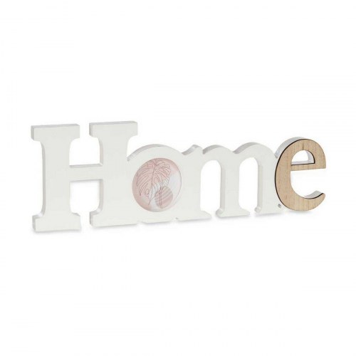 Fotoramme til væg - Home, hvid/brun, træ/MDF (6 stk.)