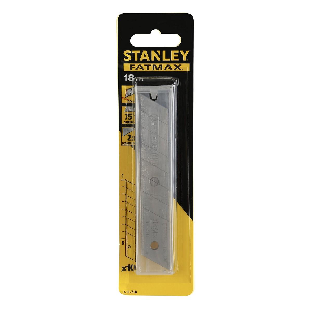 Stanley FatMax 18 mm udskiftningsklinger - 10 stk.