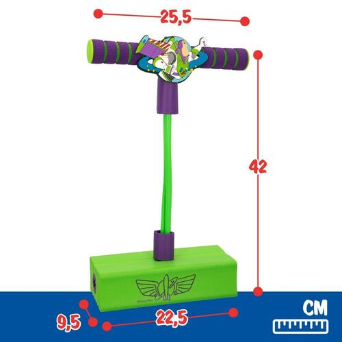 Pogobouncer Toy Story 3D Grøn Børns (4 enheder)