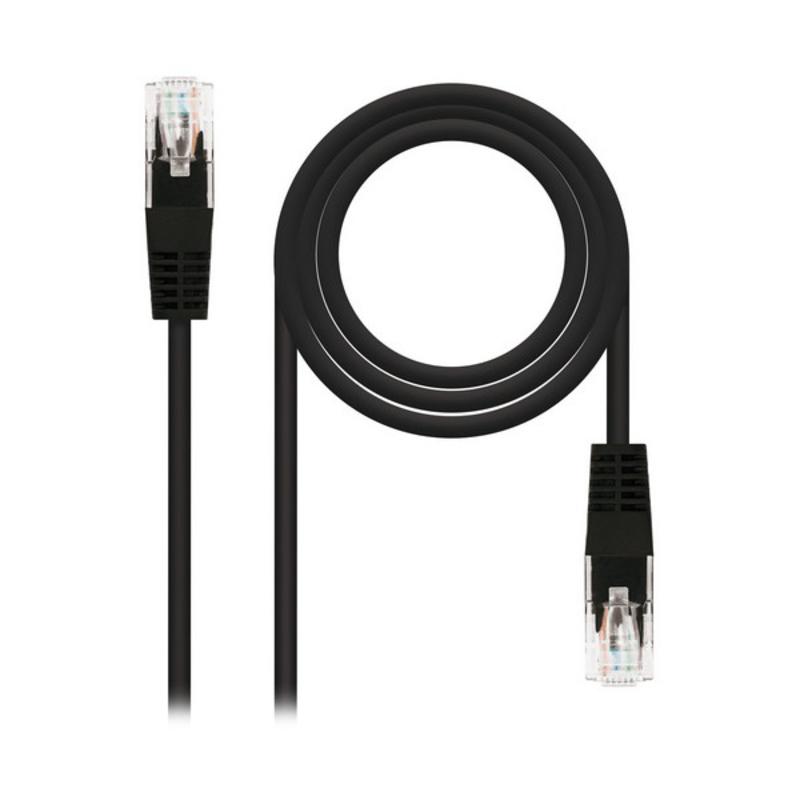 Kategori 5 UTP kabel NANOCABLE 10.20.01 Sort 1 m