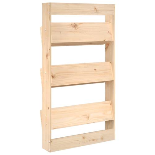 Plantevæg 60x18,5x110 cm 3 niveauer massivt fyrretræ