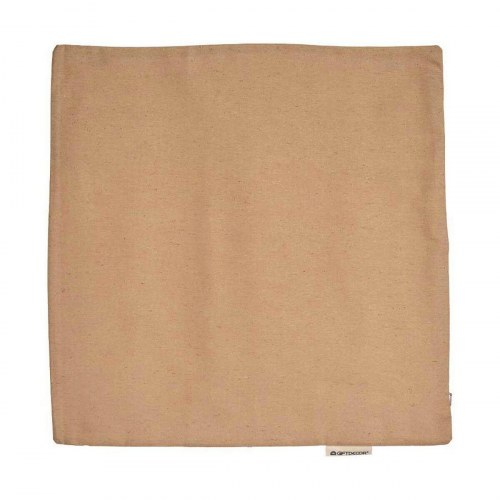 Pudebetræk i beige - 45 x 45 cm med lynlås (12 stk)