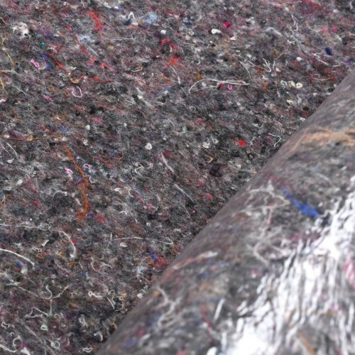 Skridsikker maleruld 50 m 180 g/m² grå