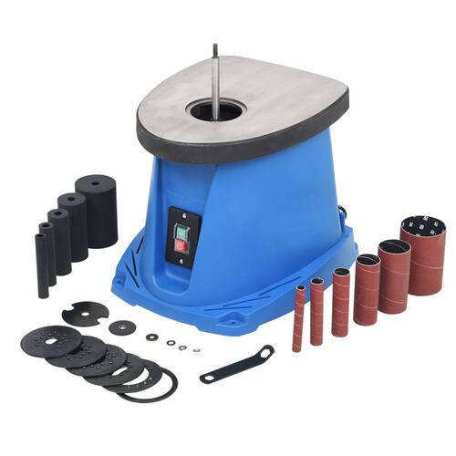 Oscillerende spindelpudser 450 W blå