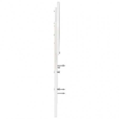 Sengegavl 180 cm massivt fyrretræ hvid
