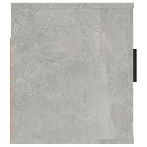 Væghængt tv-skab 40x34,5x40 cm betongrå
