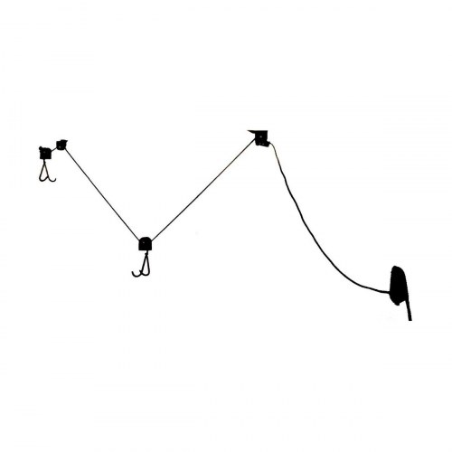 Cykellofthejs Dunlop - sort loft ophæng til cykel