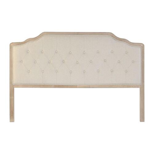 Sengegavl - Beige hrast, 180 × 120 cm