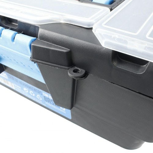 Ferrestock værktøjskasse 13" - 32 × 16 × 13 cm, blå