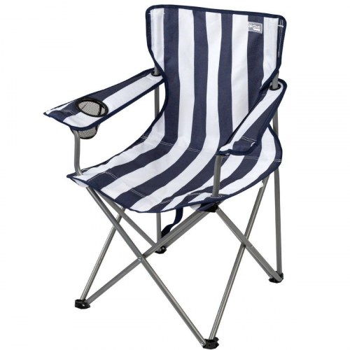 Aktive polstret campingstol Sømand, 45 × 82 × 47 cm, 4 stk.