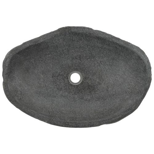Håndvask flodsten oval 60-70 cm
