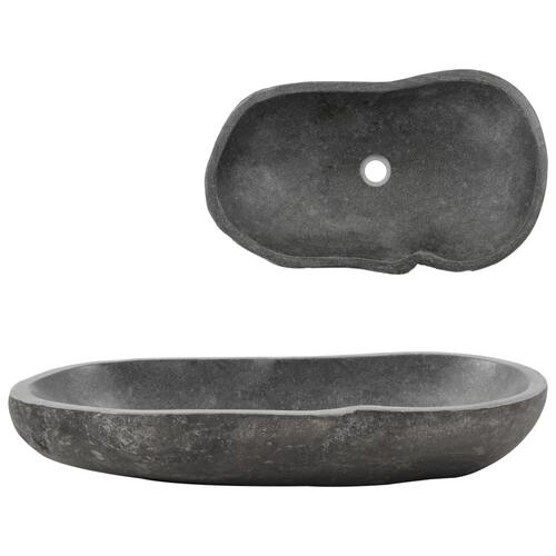 Håndvask flodsten oval 60-70 cm