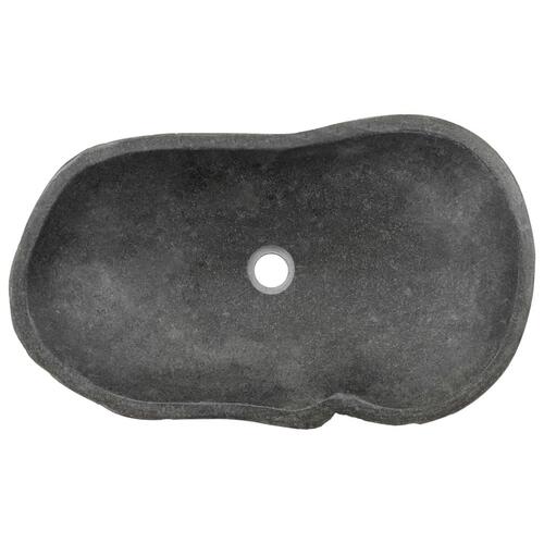 Håndvask flodsten oval 60-70 cm