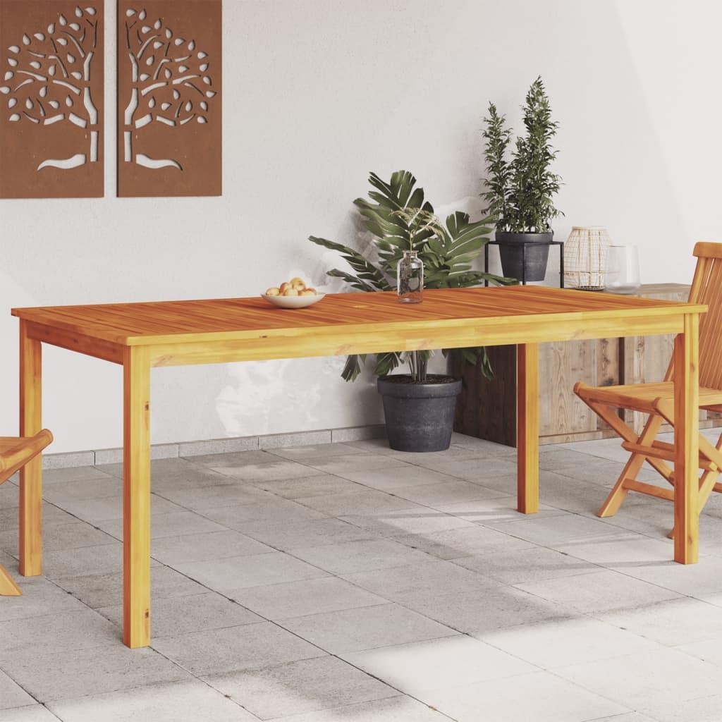 Havebord 180x90x75 cm massivt akacietræ