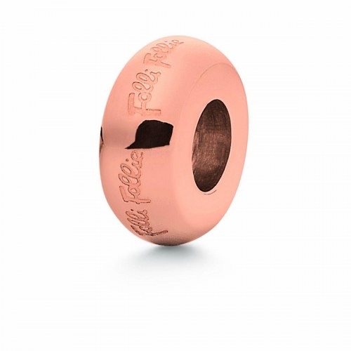 Charm til armbånd - gylden, sterling sølv, 1 cm