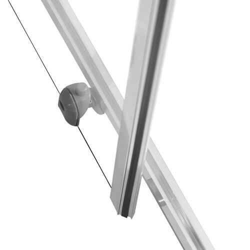 Brusekabine 80x80x180 cm sikkerhedsglas