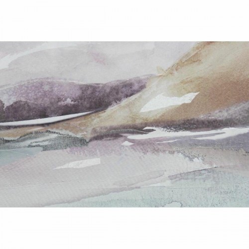 Lærredsmaleri - håndmalet, moderne, 124 × 4,5 × 64 cm