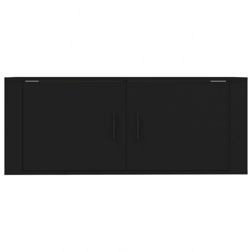 Væghængt tv-skab 100x34,5x40 cm sort