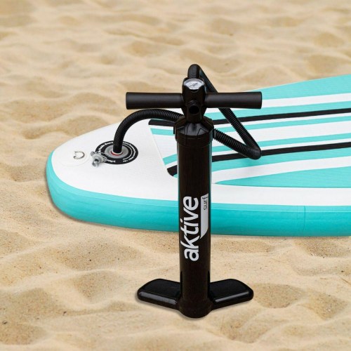Aktive luftpumpe til paddleboard - Sort, 4 enheder