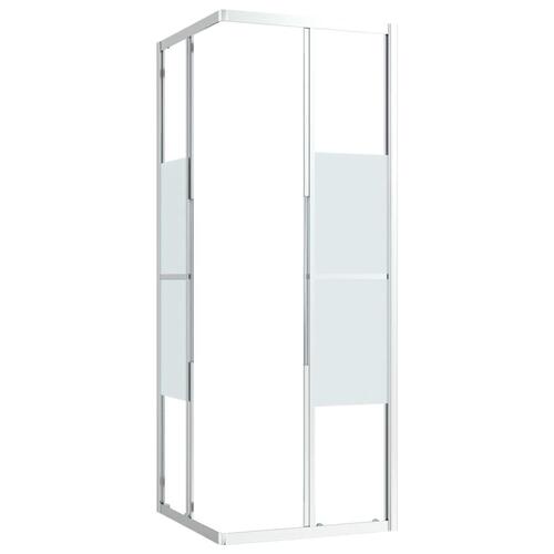 Brusekabine 80x80x180 cm sikkerhedsglas