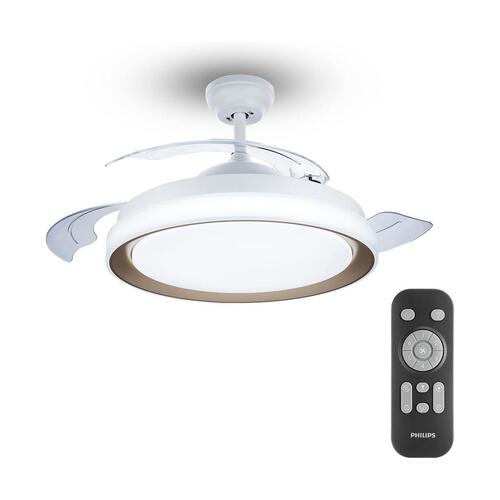 Falsk loft Philips Plafón Hvid Gylden 2700k 4500 Lm