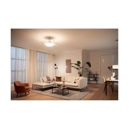 Falsk loft Philips Plafón Hvid Gylden 2700k 4500 Lm