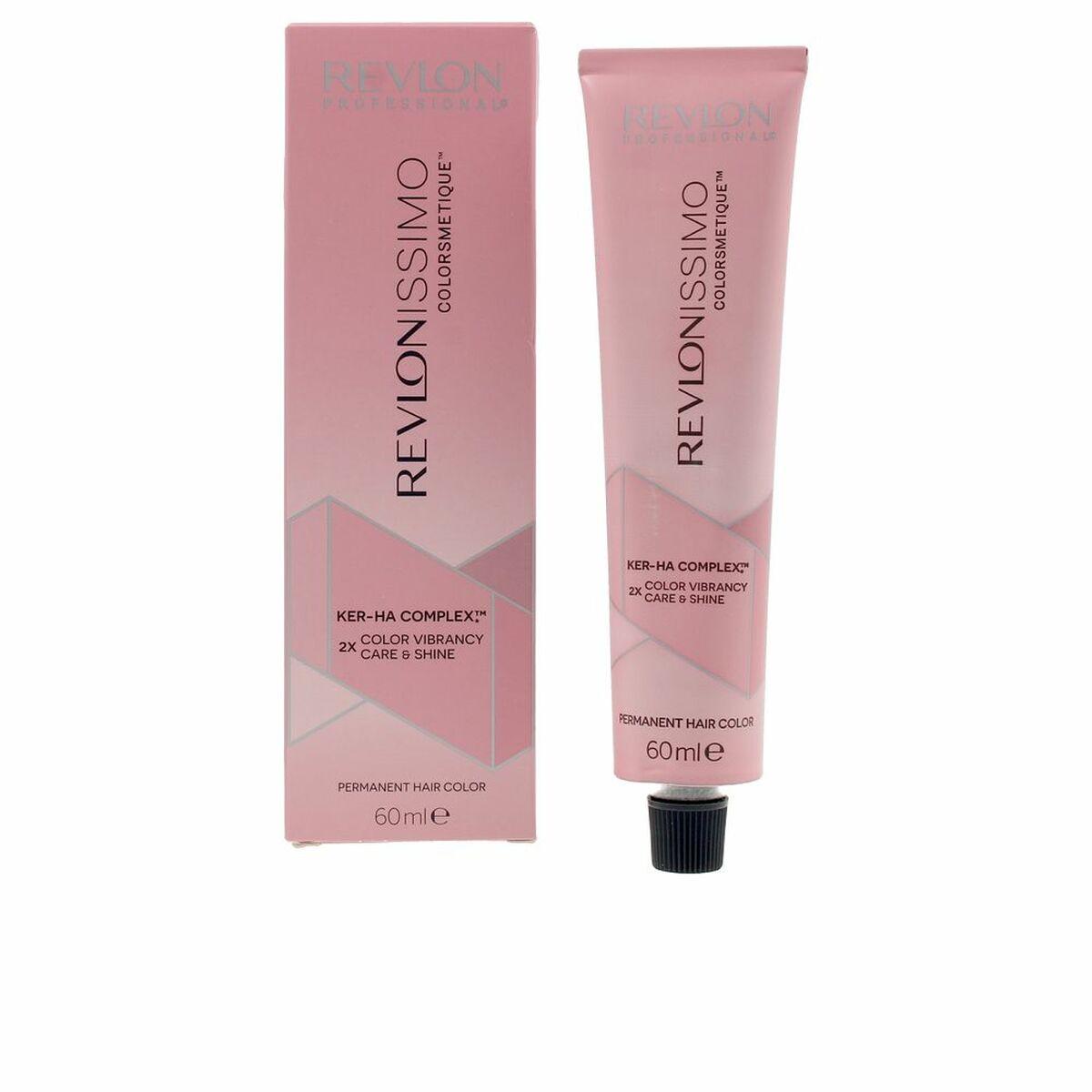 Permanente hårfarve Revlon Revlonissimo Colorsmetique Satinescent 102 Smoky Silver 60 ml