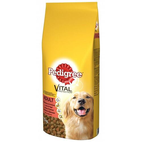 Foder Pedigree Vital Voksen Kylling Oksekød 15 kg
