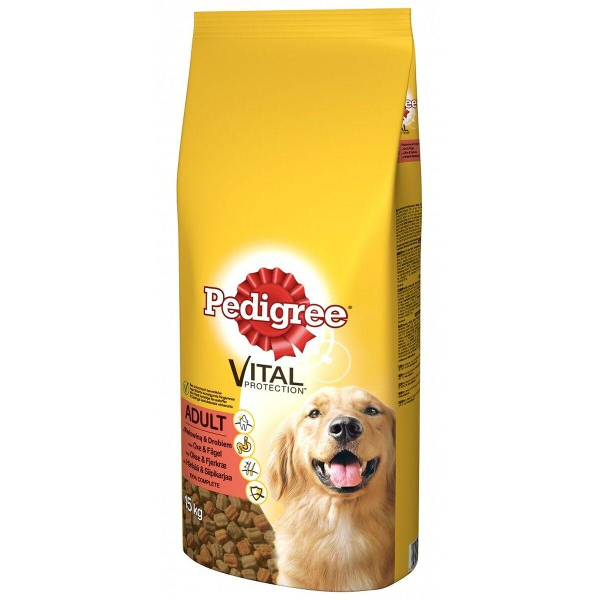 Foder Pedigree Vital Voksen Kylling Oksekød 15 kg