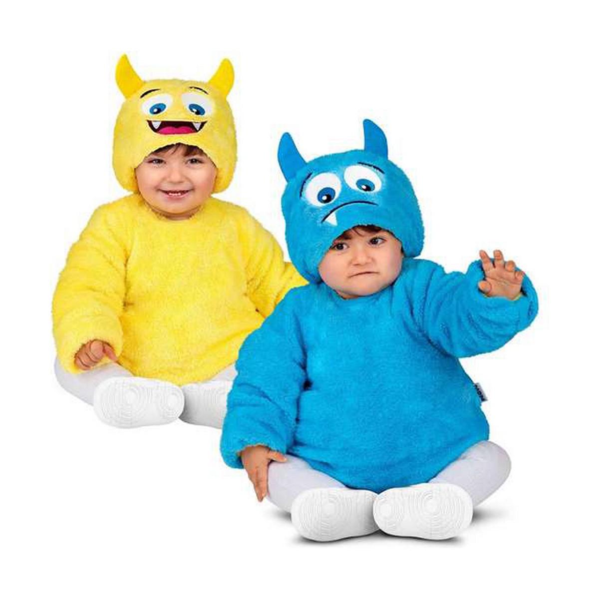 Vendbart monster-kostume til børn - 1-2 år (S)