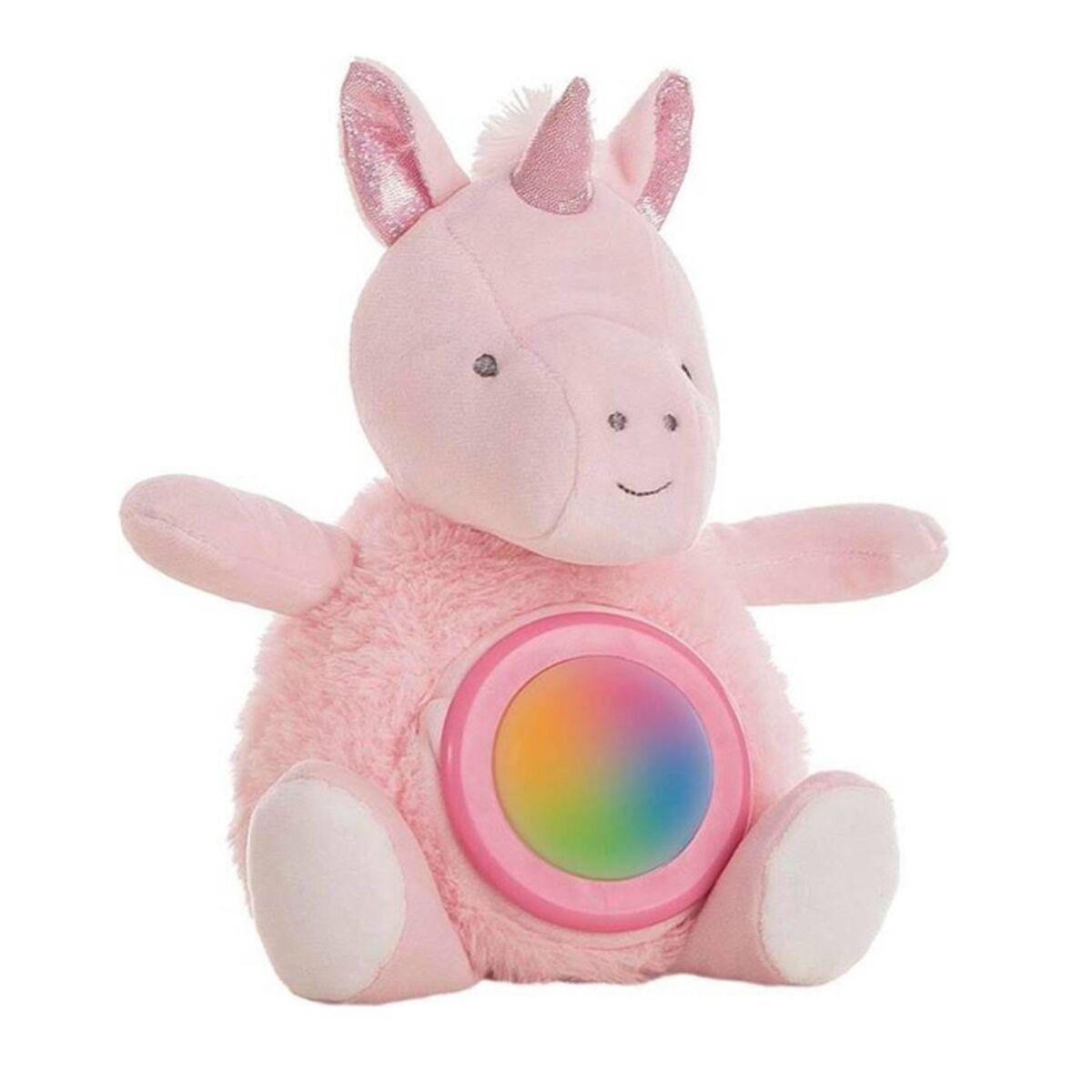 Musikalisk bamse - pink enhjørning 20 cm (Fun)