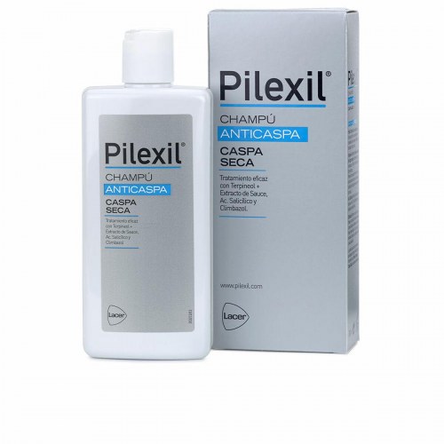 Anti-skæl shampoo Pilexil - tørt skæl 300 ml