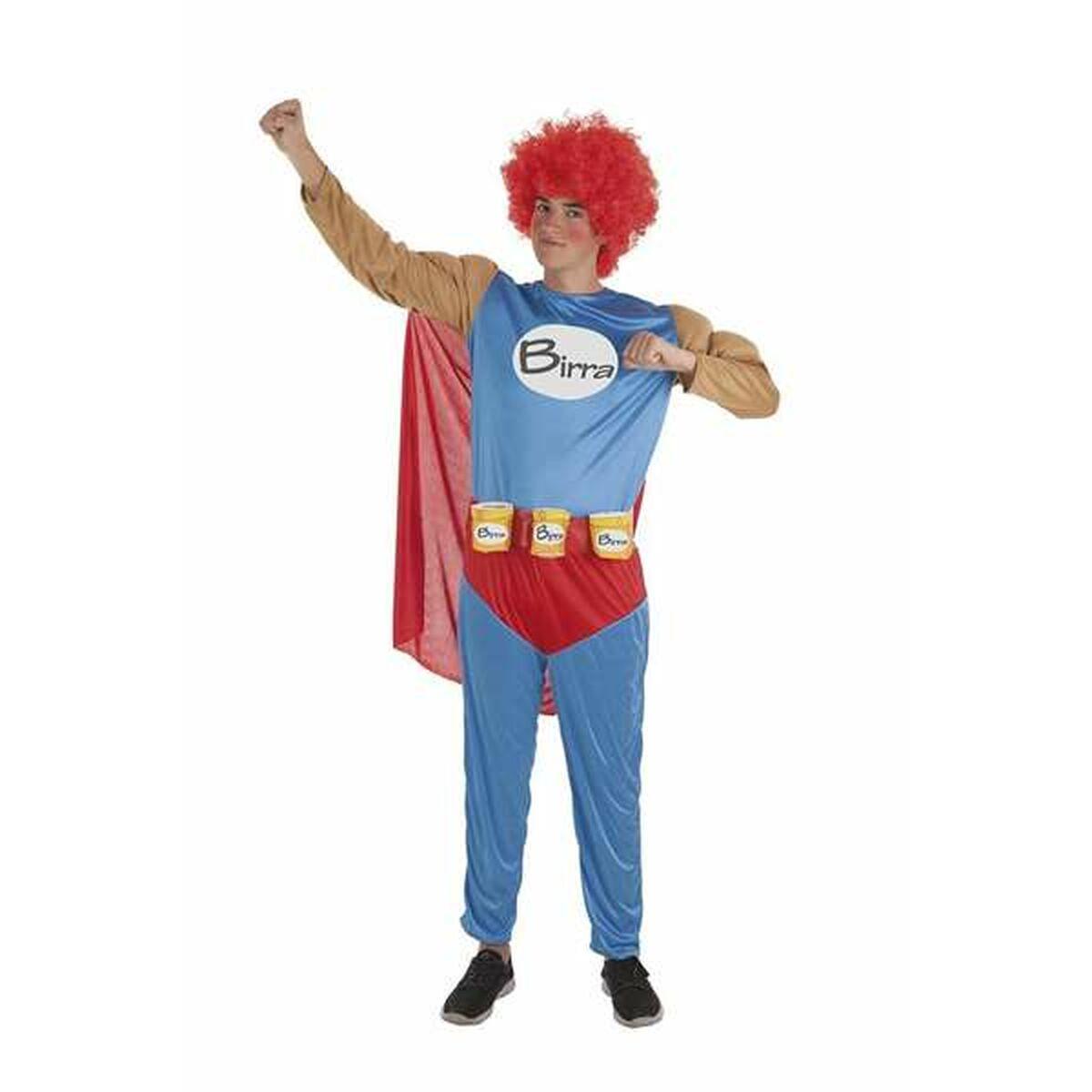 Kostume til voksne Øl Superhelt