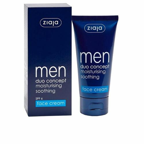 Fugtgivende ansigtscreme Ziaja Men Spf 6 (50 ml)