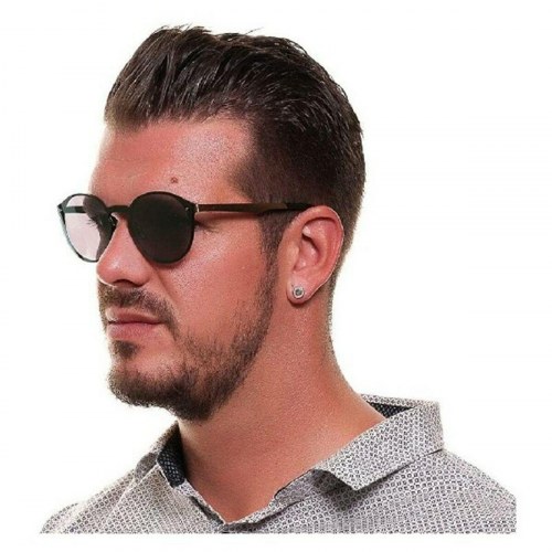 Solbriller dame Web Eyewear WE0203-38Q - grøn linse, bronze stel