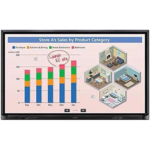 Skærm Videowall NEC PN-70HC1E 3840 x 2160 px 70" LCD