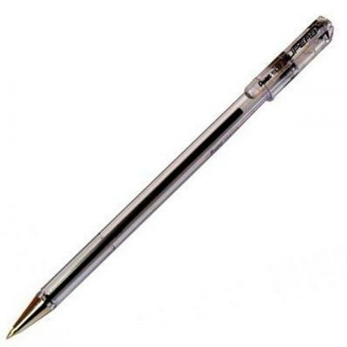 Pentel Superb BK77 kuglepen - sort, 12 stk.