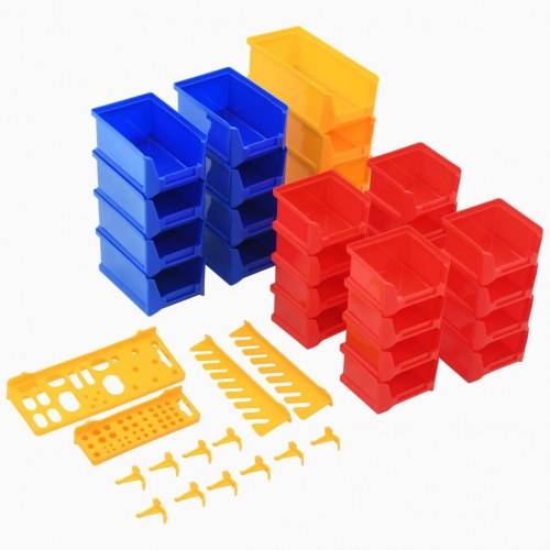 Vægmonterbar værktøjsorganisator til værkstedet