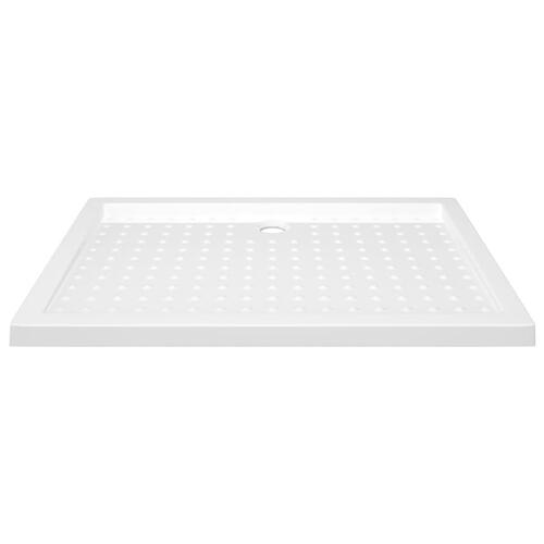 Brusekar med dupper 70x100x4 cm ABS hvid