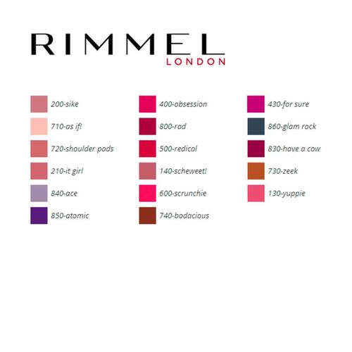 Læbestift Rimmel London (5,5 ml) 730 - zeek