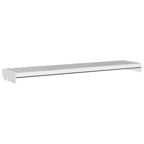 Trappetrin 100x24x7 cm trinrist galvaniseret stål