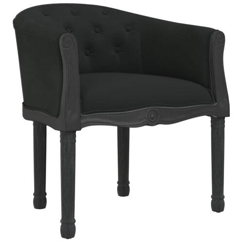 Spisebordsstol velour sort