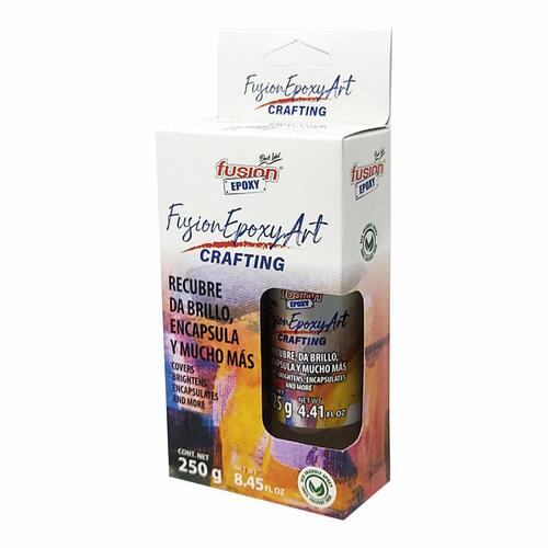 Epoxy resin Fusion Epoxy Black Label Rescrbl 2 Dele 250 g Gennemsigtig