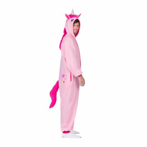 Kostume til voksne Pink Enhjørning L/XL/XXL