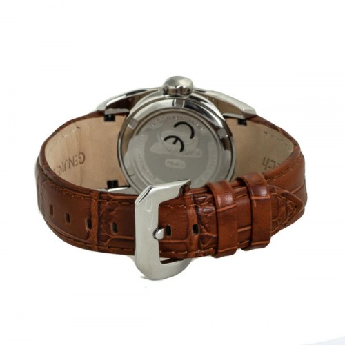 Chronotech dameur CT7704LS-06, læderrem, Ø 33 mm