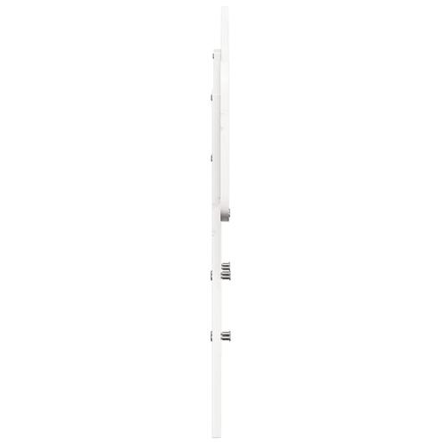 Sengegavl 90 cm massivt fyrretræ hvid